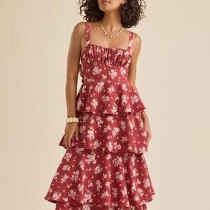 Stunning tiered corset floral